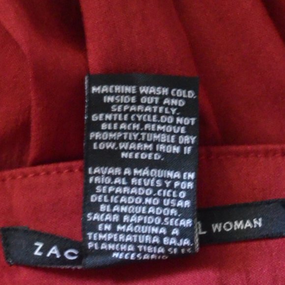 Zac & Rachel Garnet Slim Leg Stretch Pants 22W - Picture 12 of 12